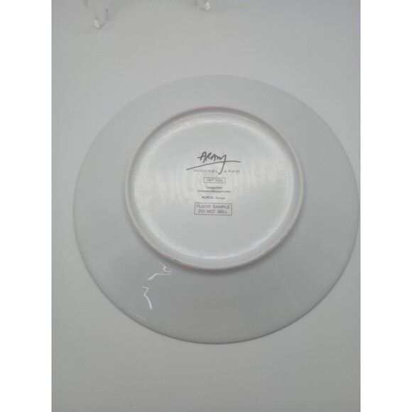 Michael Aram Cast Iron Salad Plate Lunch Limoges Body 8 5/8" - Picture 3 of 4